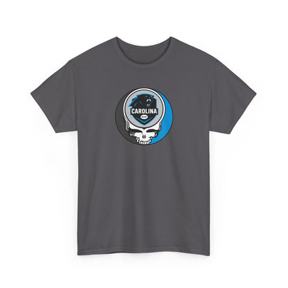 Carolina Panthers Grateful Dead Steal Your Face T-Shirt - NFL
