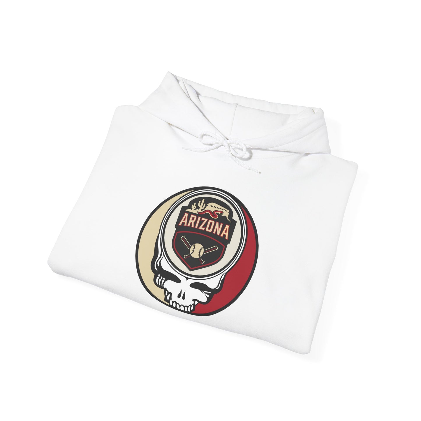 Arizona Diamondbacks Grateful Dead Unisex Heavy Blend Hoodie - Hooded Sweatshirt