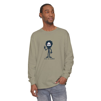 Peace Loving Jerry Vineyard Collection Garment-dyed Long Sleeve T-Shirt