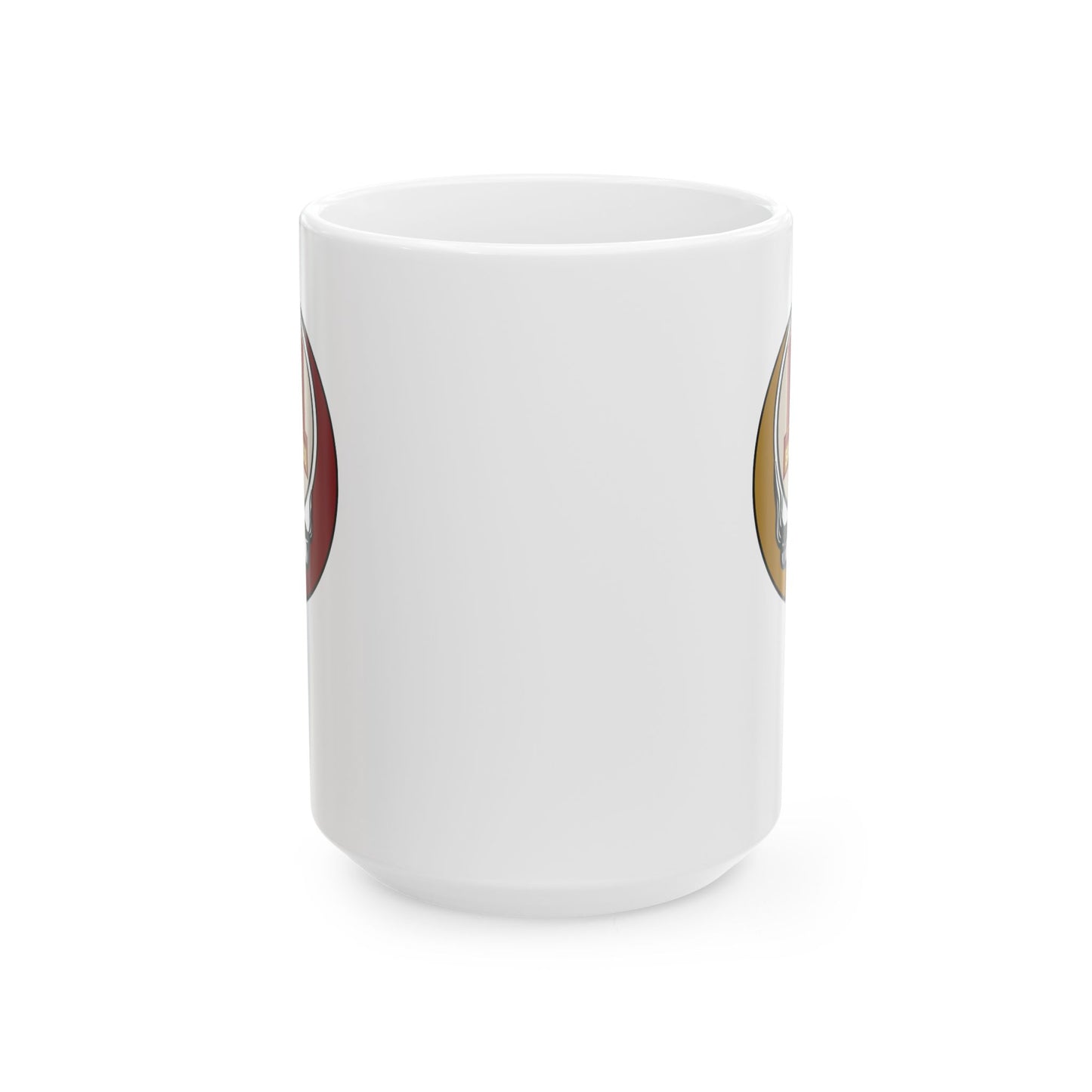 San Francisco Football Stealie Ceramic Coffee Mug - 15ounce - NFL