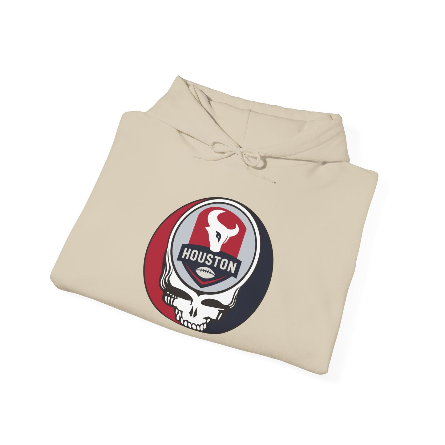 Houston Football Stealie Grateful Dead Hoodie - NFL