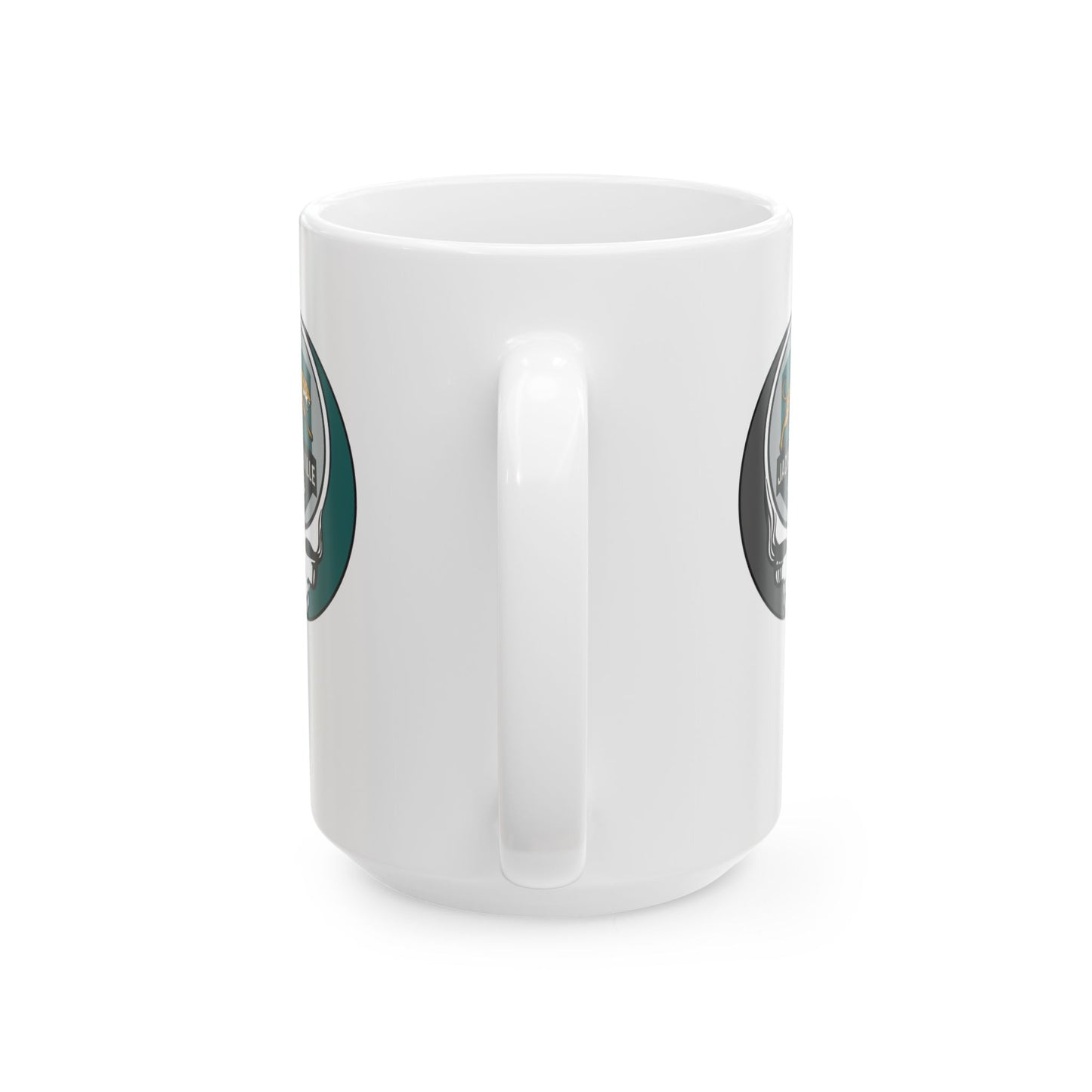 Jacksonville Football Stealie Ceramic Coffee Mug - NFL