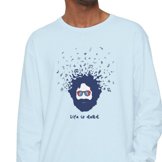 Jerry's Bursting with Music Life is Dead Long Sleeve T-Shirt