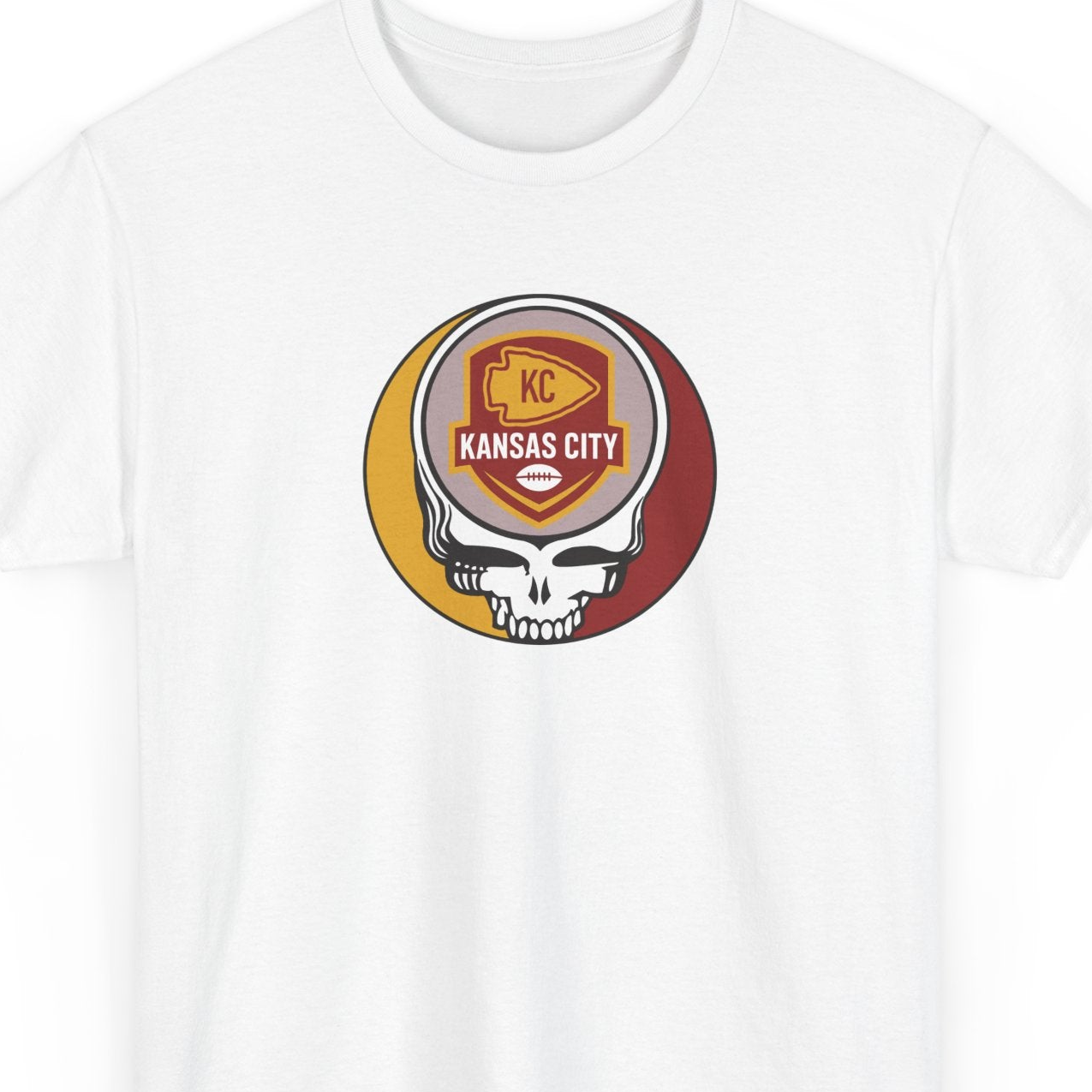 Kansas City Football Stealie Unisex T-Shirt - NFL