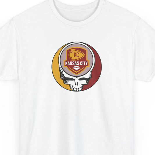 Kansas City Football Stealie Unisex T-Shirt - NFL