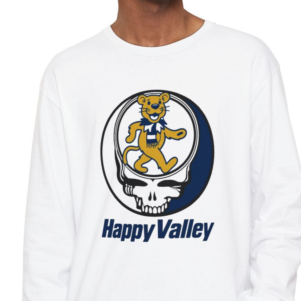 Happy Valley Stealie | University Collection Garment-Dyed Long Sleeve T-Shirt