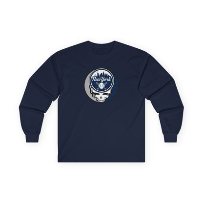 Yankees Classic Stealie Long Sleeve Tee - MLB