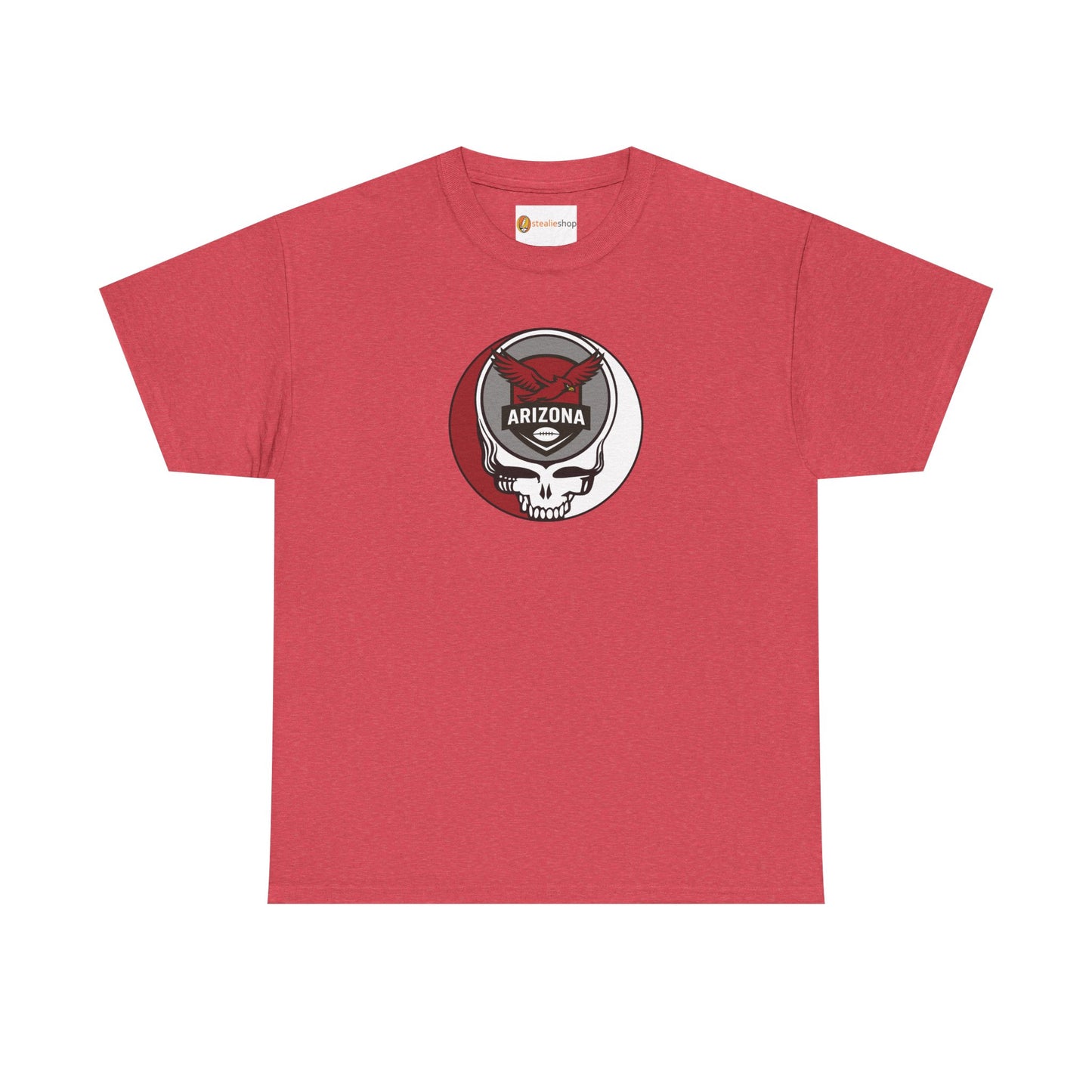 Arizona Cardinals Grateful Dead Steal Your Face T-Shirt - NFL
