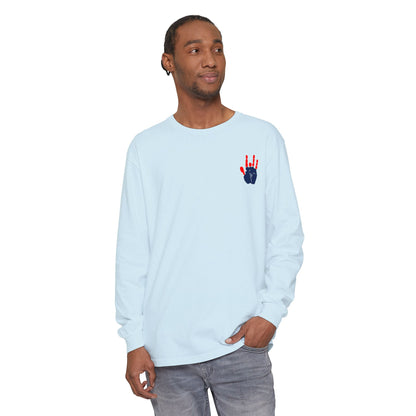 Jerry's Hand Two-Sided Vineyard Collection Garment-dyed Long Sleeve T-Shirt