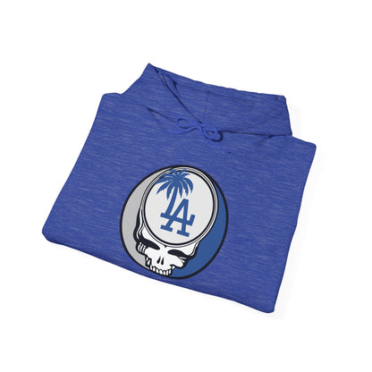 Los Angeles Dodgers Grateful Dead Unisex Heavy Blend Hoodie
