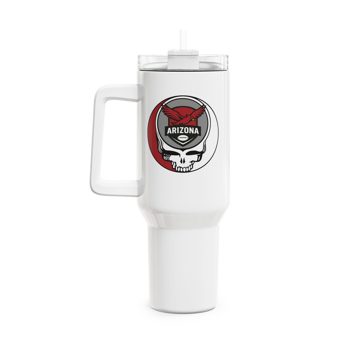 Arizona Cardinals Stealie "Fat Man" Tumbler,  Double Insulated 40oz Travel Mug