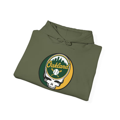 Oakland A's Grateful Dead Unisex Heavy Blend Hoodie - MLB