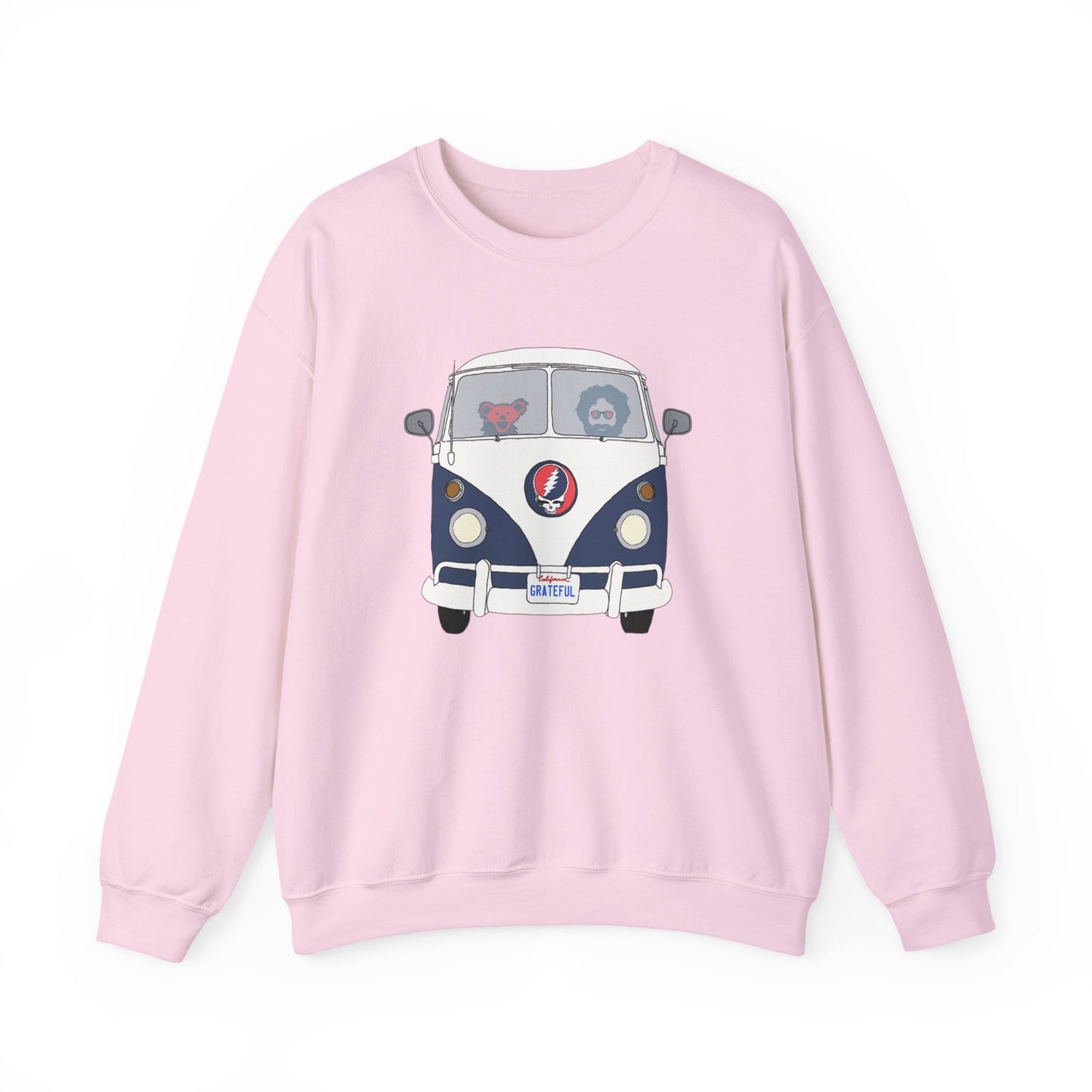 Jerry's Takin' The Bus Life is dead. Crewneck Sweatshirt