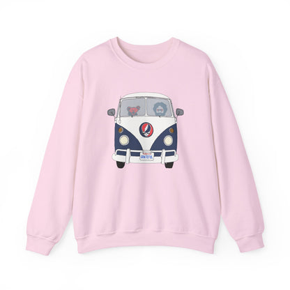 Jerry's Takin' The Bus Life is dead. Crewneck Sweatshirt