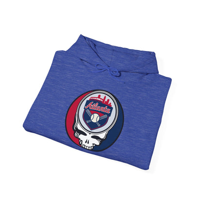 Atlanta Braves Grateful Dead Unisex Heavy Blend Hoodie - Hooded Sweatshirt