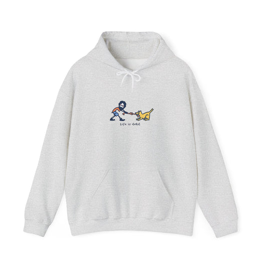 Life is dead. Jerry and His Best Friend Grateful Dead Unisex Hoodie