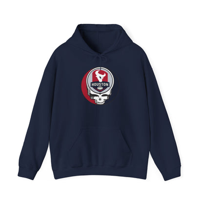 Houston Football Stealie Grateful Dead Hoodie - NFL