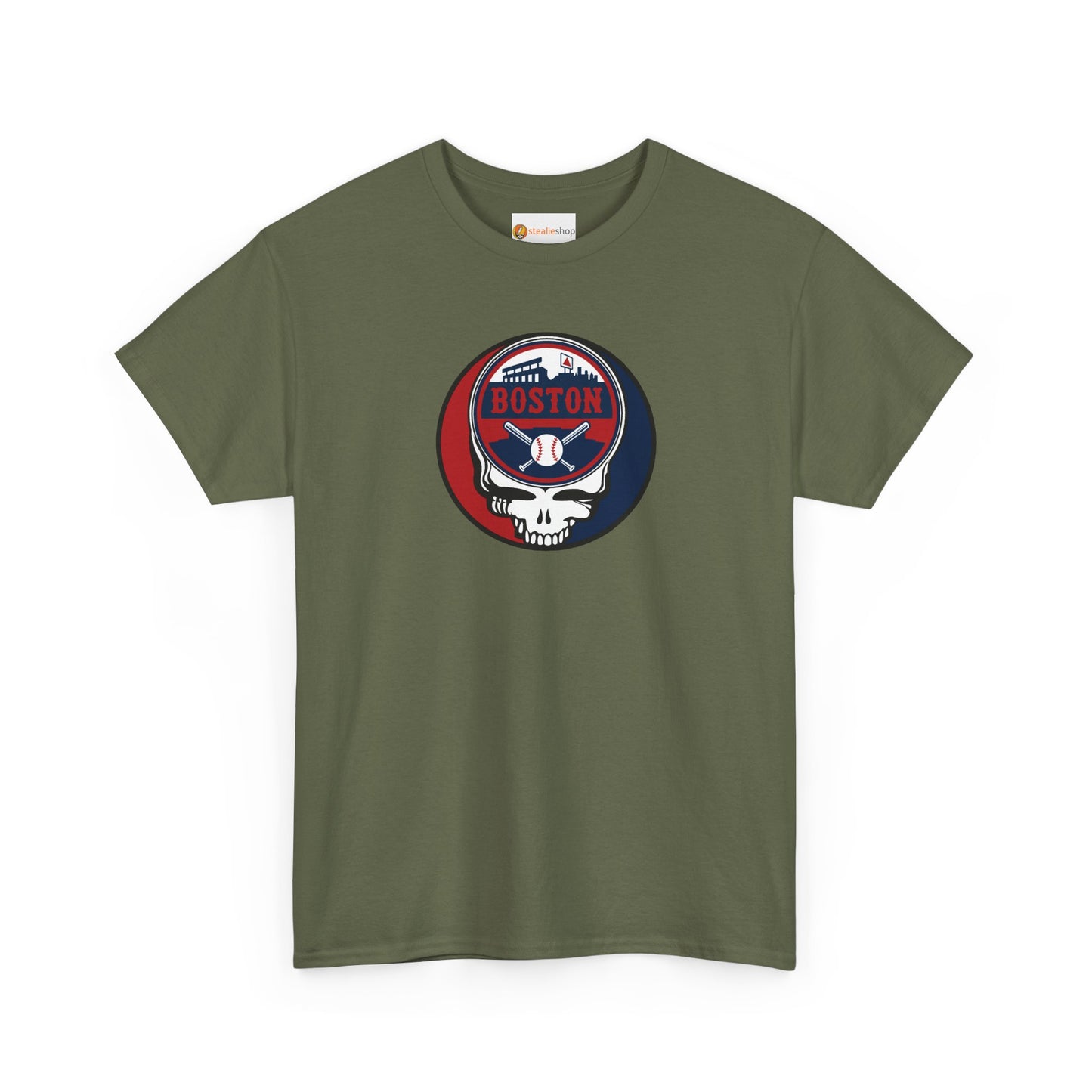 Boston Red Sox Grateful Dead Steal Your Face T-Shirt