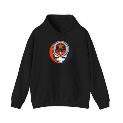 Houston Astros Grateful Dead Unisex Heavy Blend Hoodie - Hooded Sweatshirt