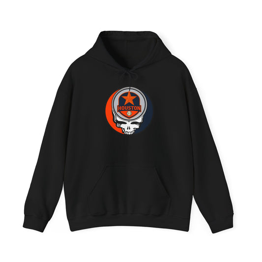 Houston Astros Grateful Dead Unisex Heavy Blend Hoodie - Hooded Sweatshirt