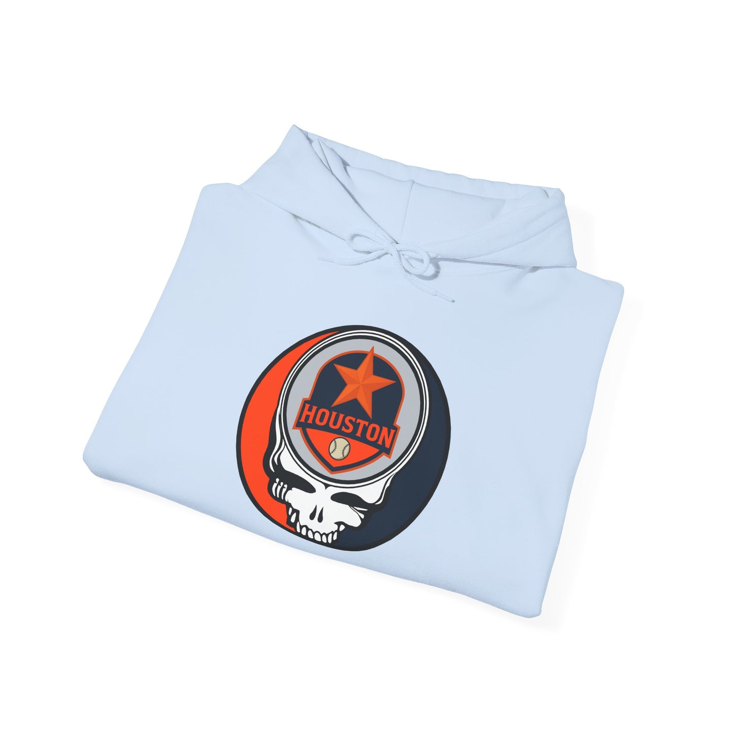 Houston Astros Grateful Dead Unisex Heavy Blend Hoodie - Hooded Sweatshirt