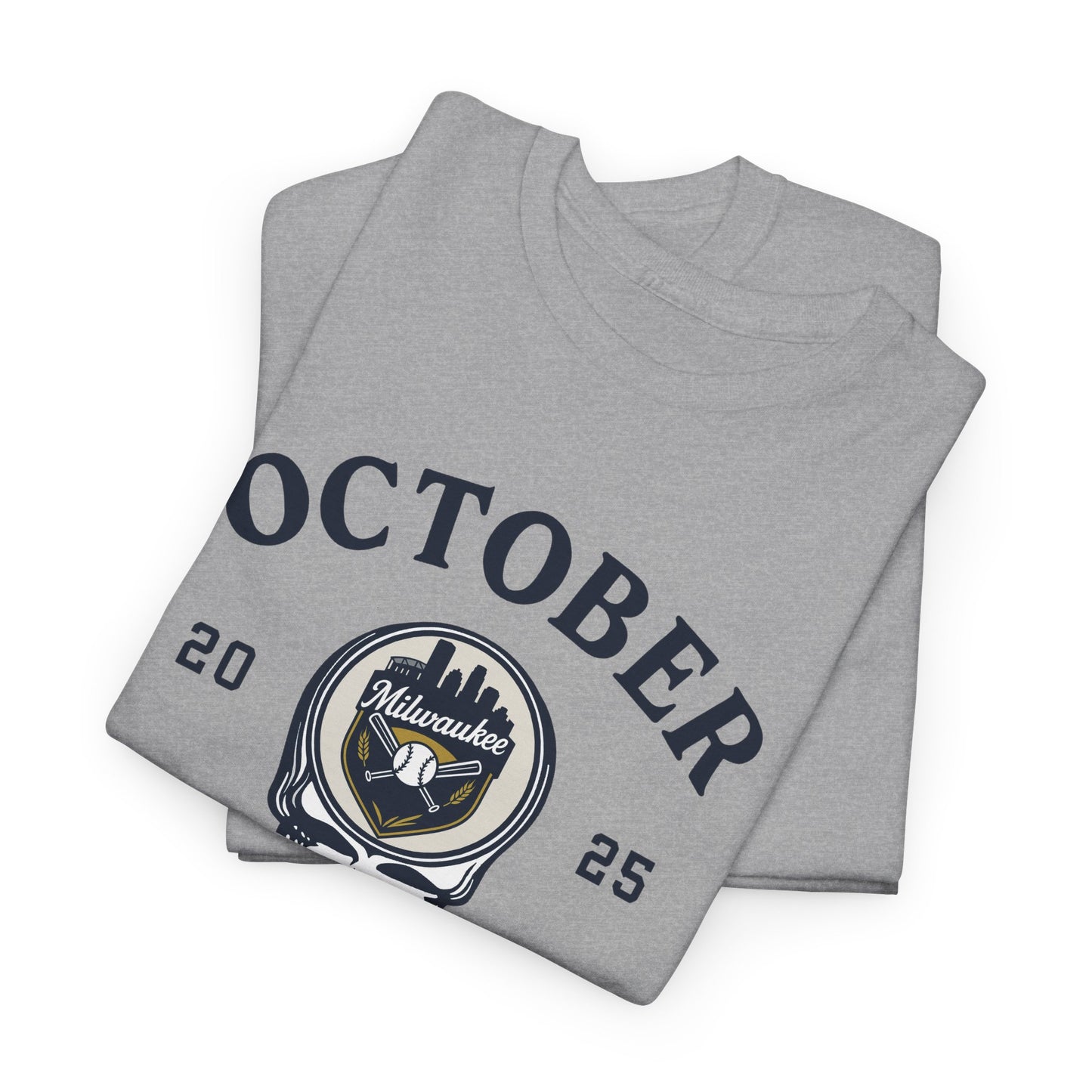 Milwaukee Brewers Playoffs 2025 Stealie Grateful Dead Tshirt