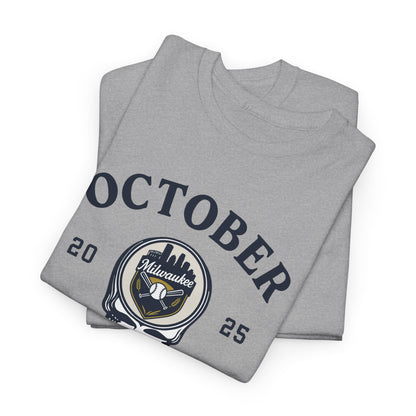 Milwaukee Brewers Playoffs 2025 Stealie Grateful Dead Tshirt