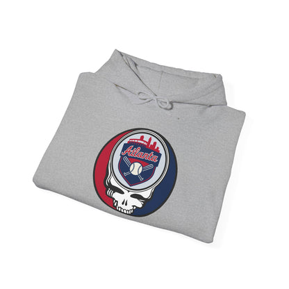 Atlanta Braves Grateful Dead Unisex Heavy Blend Hoodie - Hooded Sweatshirt