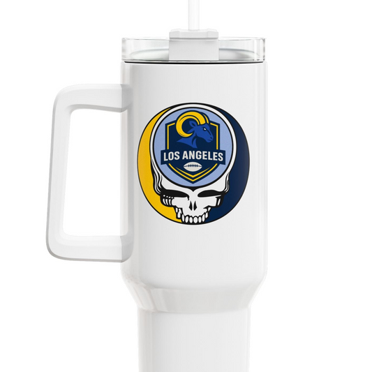 Los Angeles Football Stealie "Fat Man" Tumbler,  Double Insulated 40oz Travel Mug