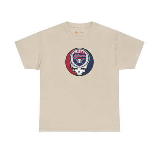 Atlanta Braves Grateful Dead Steal Your Face T-Shirt - MLB