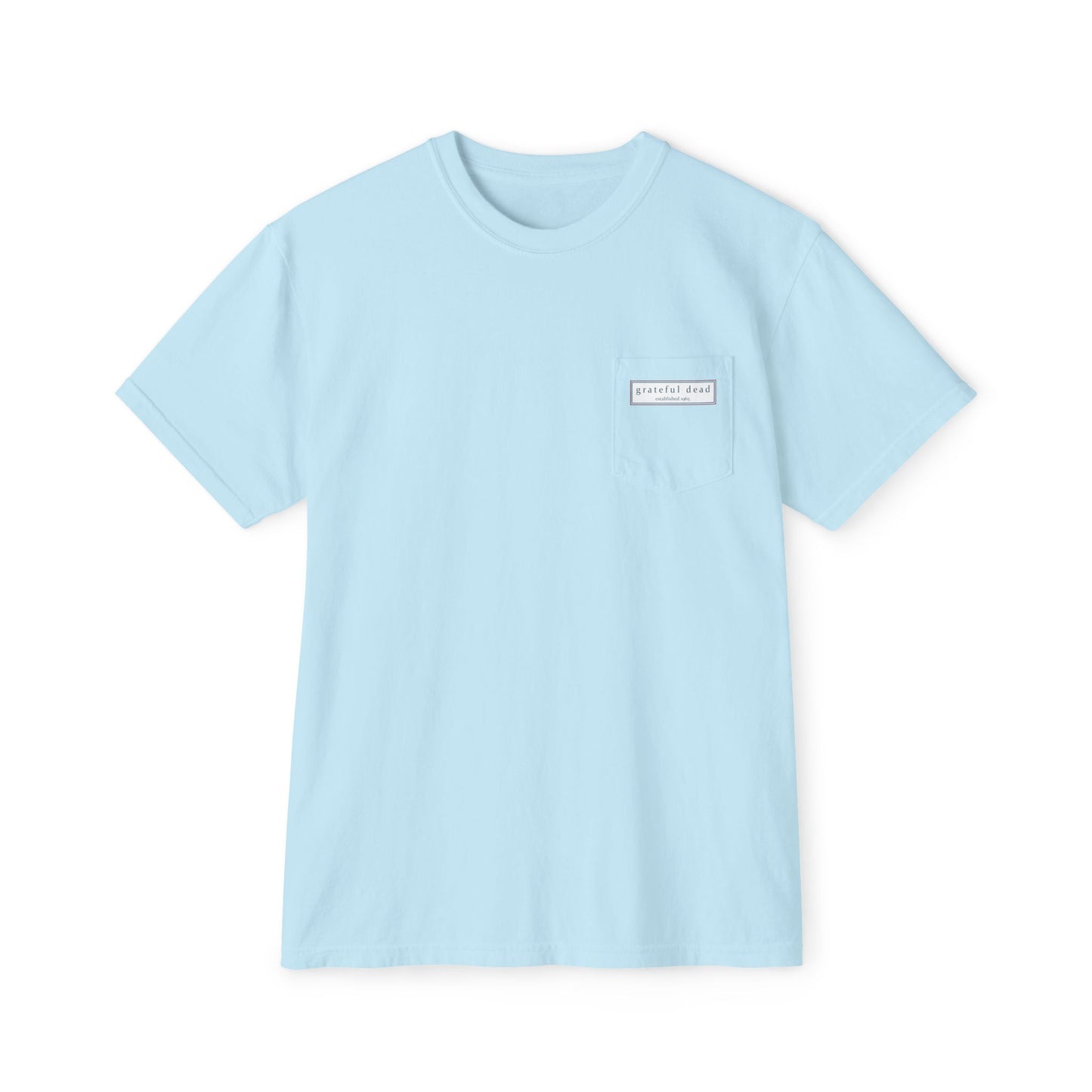 Grateful Dead Jerry Garcia Vineyard Collection Garment-Dyed Pocket T-Shirt