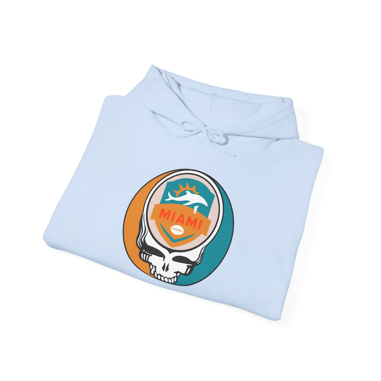 Miami Football Stealie Grateful Dead Hoodie - NFL