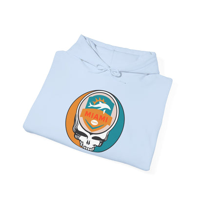 Miami Football Stealie Grateful Dead Hoodie - NFL