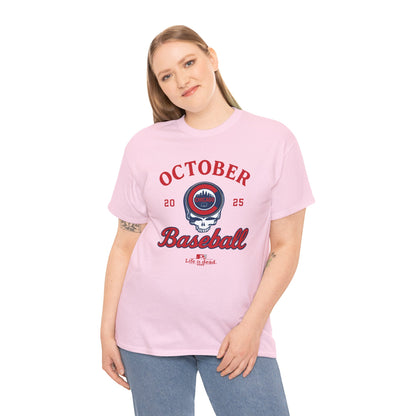 Chicago Cubs Playoffs 2025 Stealie Grateful Dead Tshirt