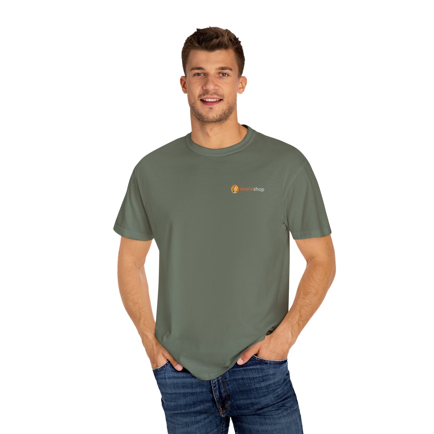 Lax Bear Unisex Garment-Dyed T-shirt