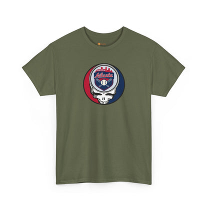 Atlanta Braves Grateful Dead Steal Your Face T-Shirt - MLB