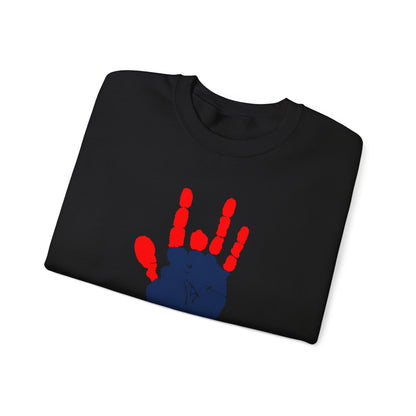 Jarry's Hand | Life is dead. Crewneck Sweatshirt