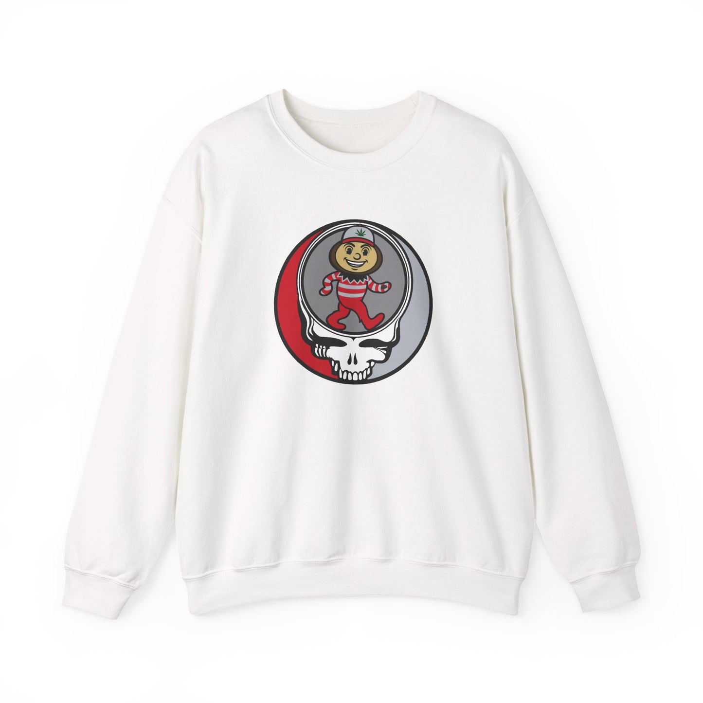 Buckeye Stealie | University Collection Grateful Dead Unisex Crewneck Sweatshirt