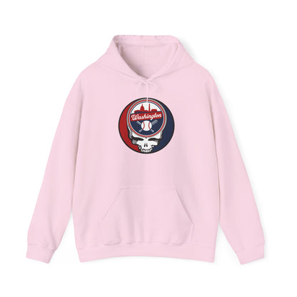 Washington Nationals Grateful Dead Unisex Heavy Blend Hoodie - MLB