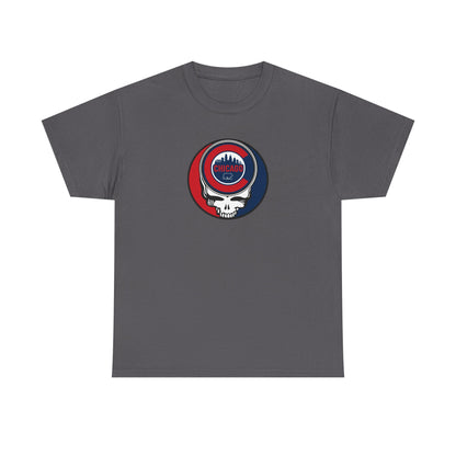 Chicago Cubs Grateful Dead Steal Your Face T-Shirt - MLB