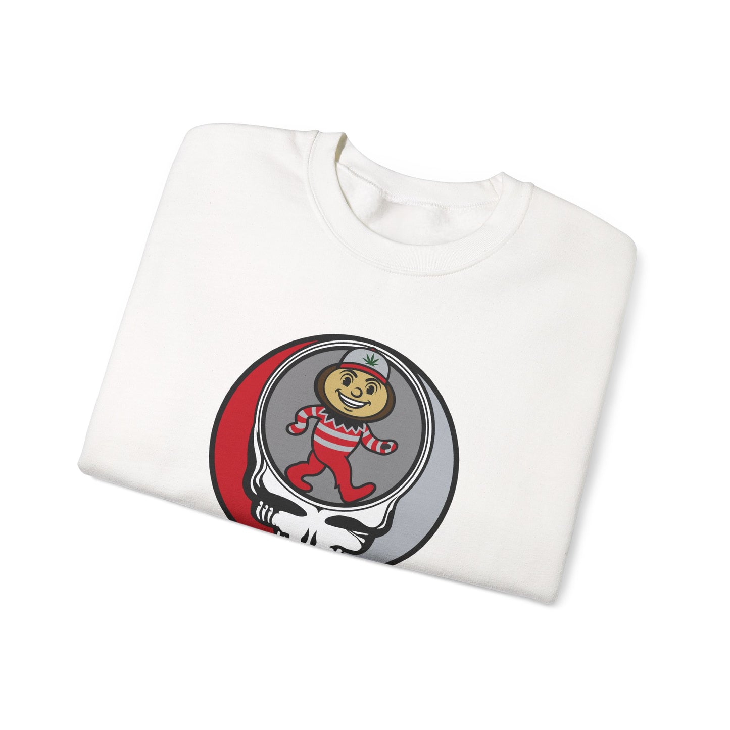 Buckeye Stealie | University Collection Grateful Dead Unisex Crewneck Sweatshirt