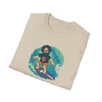 Surfiin' Jerry - Life is dead. Grateful Dead TShirt