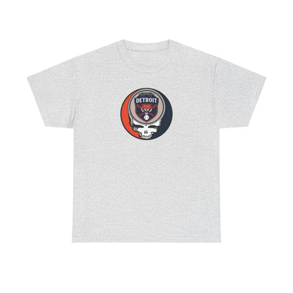 Detroit Tigers Grateful Dead Steal Your Face T-Shirt - MLB