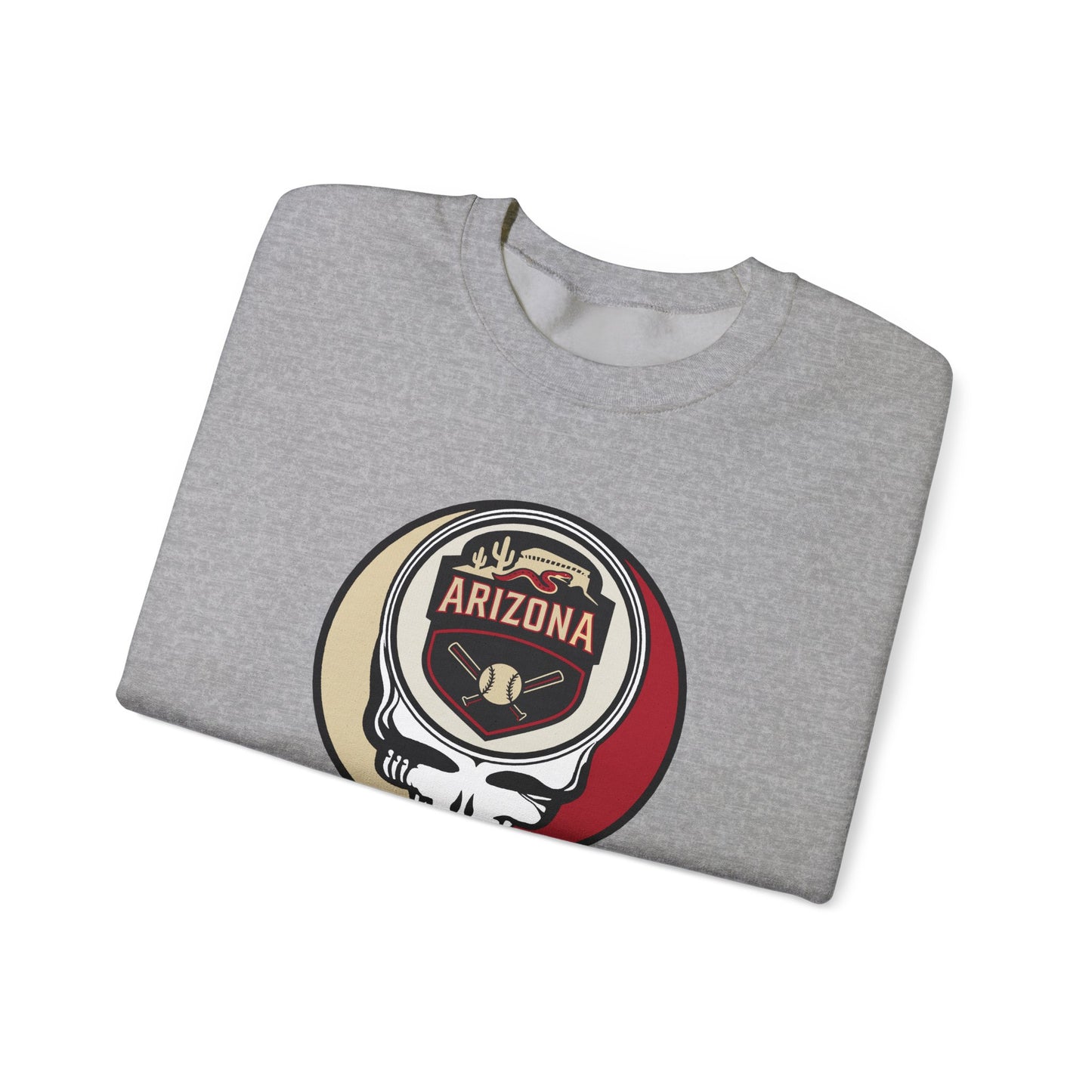 Arizona Diamondbacks Stealie Grateful Dead Crewneck Sweatshirt - MLB