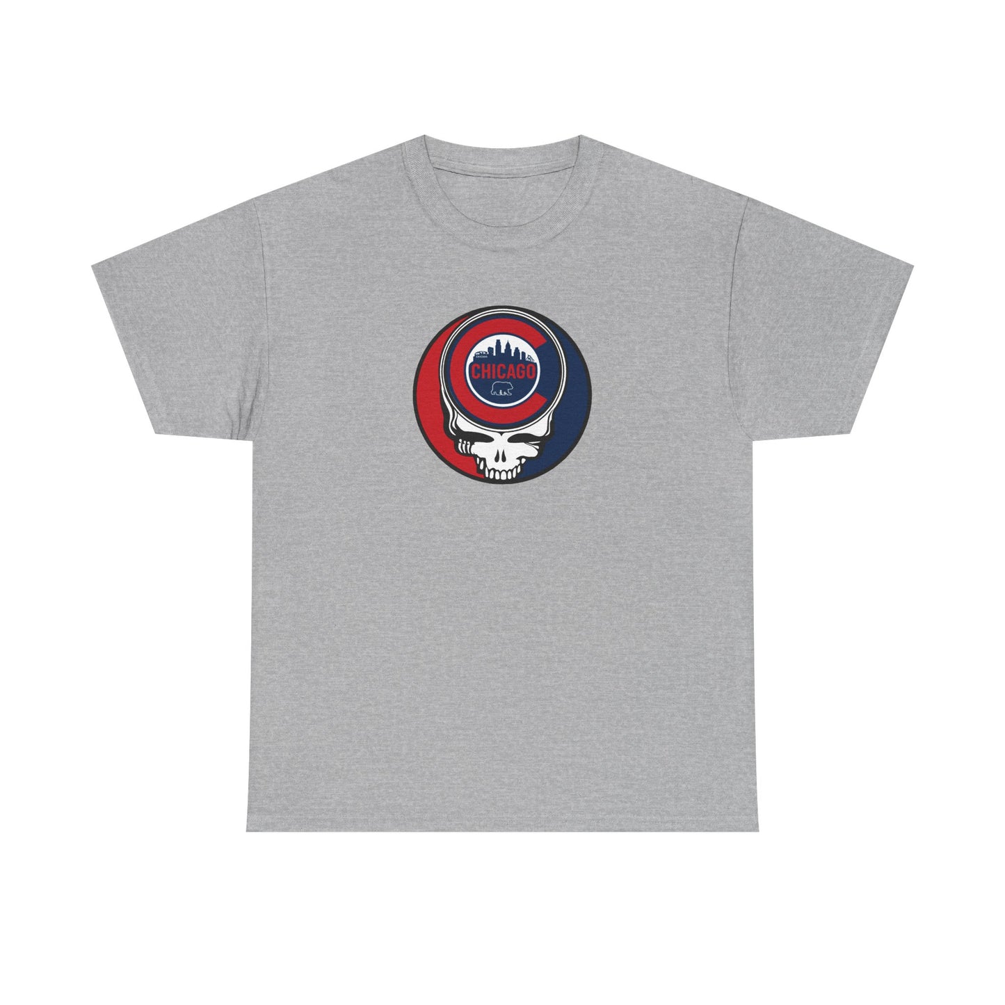 Chicago Cubs Grateful Dead Steal Your Face T-Shirt - MLB
