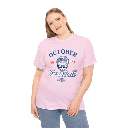 Los Angeles Dodgers Playoffs 2025 Stealie Grateful Dead Tshirt