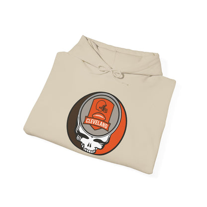 Cleveland Football Stealie Grateful Dead Hoodie - NFL