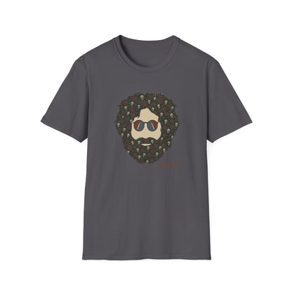 Skull & Roses Jerry Life is dead. T-Shirt