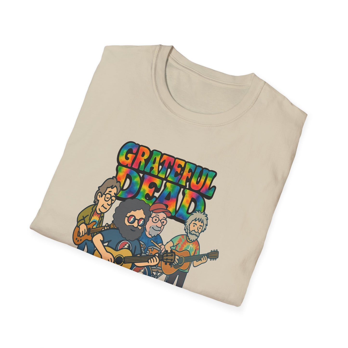 Jerry and The Boys - Life is dead. Grateful Dead TShirt