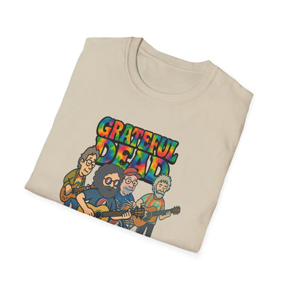 Jerry and The Boys - Life is dead. Grateful Dead TShirt